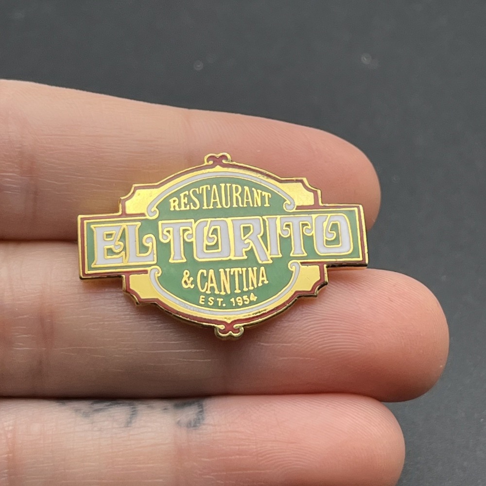 El Torito Restaurant And Cantina Established 1954 Lapel Hat Pin